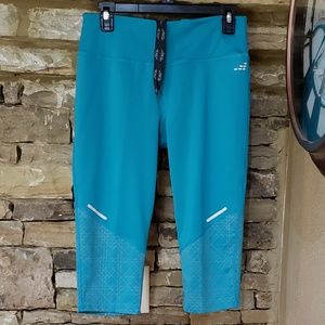 BCG High Visibility Reflective Cropped Leggings-M